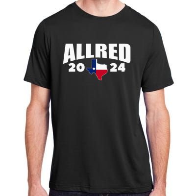 Allred 2024 For Senate Texas Adult ChromaSoft Performance T-Shirt