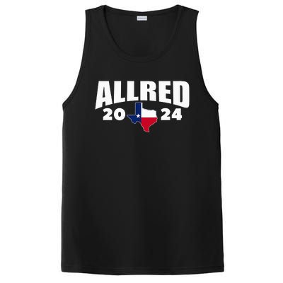 Allred 2024 For Senate Texas PosiCharge Competitor Tank