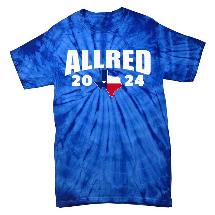 Allred 2024 For Senate Texas Tie-Dye T-Shirt