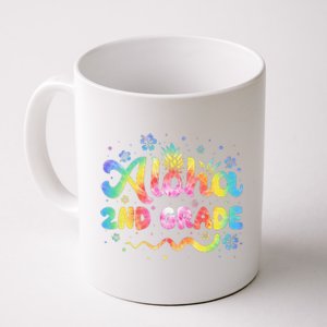 Aloha 2nd Grade Third Teacher First Day Back To School Coffee Mug