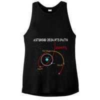 Asteroid 2024 Pt5 Path Mini Moon Dates Space Ladies PosiCharge Tri-Blend Wicking Tank