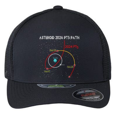 Asteroid 2024 Pt5 Path Mini Moon Dates Space Flexfit Unipanel Trucker Cap