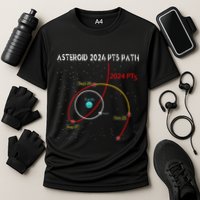 Asteroid 2024 Pt5 Path Mini Moon Dates Space Performance Shirt