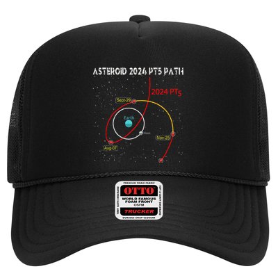 Asteroid 2024 Pt5 Path Mini Moon Dates Space Trucker Hat