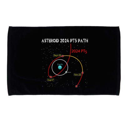 Asteroid 2024 Pt5 Path Mini Moon Dates Space Microfiber Hand Towel