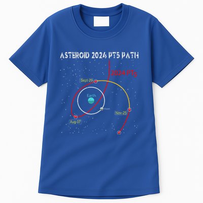 Asteroid 2024 Pt5 Path Mini Moon Dates Space Tall T-Shirt