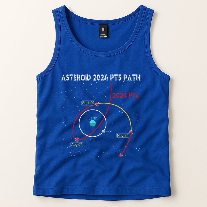 Asteroid 2024 Pt5 Path Mini Moon Dates Space Tank Top