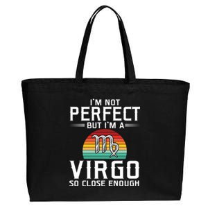 August 23 September 22 Birthday Astrology Virgo Zodiac Sign Gift Cotton Canvas Jumbo Tote