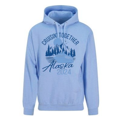 Alaska 2024 Trip Unisex Surf Hoodie