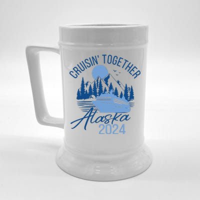 Alaska 2024 Trip Beer Stein