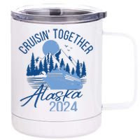 Alaska 2024 Trip 12 oz Stainless Steel Tumbler Cup