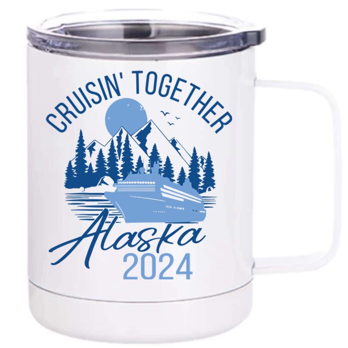 Alaska 2024 Trip 12 oz Stainless Steel Tumbler Cup