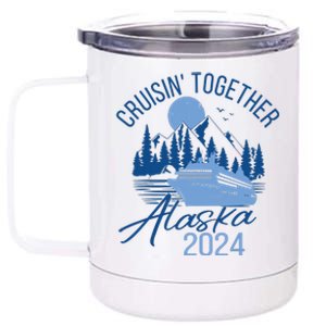 Alaska 2024 Trip 12 oz Stainless Steel Tumbler Cup