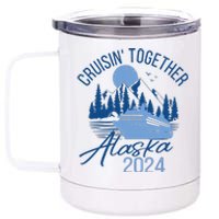 Alaska 2024 Trip 12 oz Stainless Steel Tumbler Cup