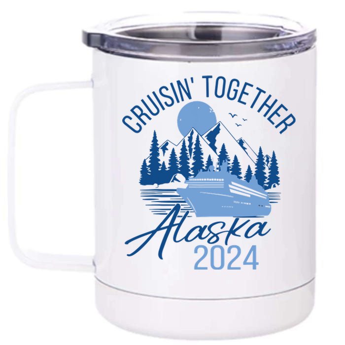 Alaska 2024 Trip 12 oz Stainless Steel Tumbler Cup