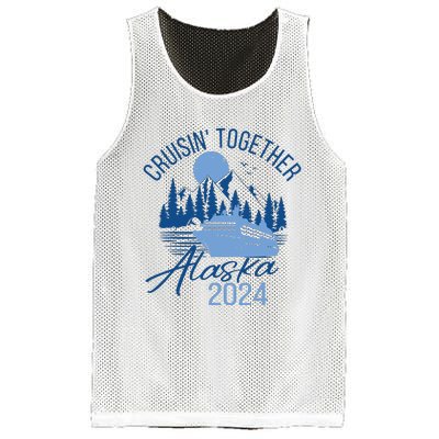 Alaska 2024 Trip Mesh Reversible Basketball Jersey Tank