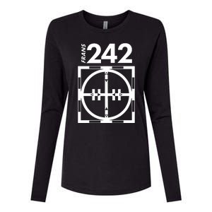 Another 242 T 4 Frans Womens Cotton Relaxed Long Sleeve T-Shirt