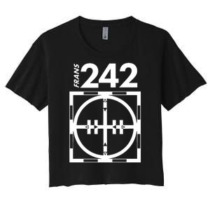 Another 242 T 4 Frans Women's Crop Top Tee