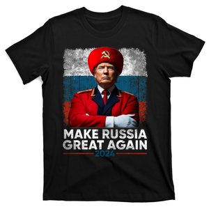 Antitrump 2024 Traitor Trump Make Russia Great Again T-Shirt