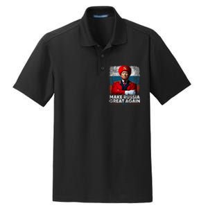 Antitrump 2024 Traitor Trump Make Russia Great Again Dry Zone Grid Polo