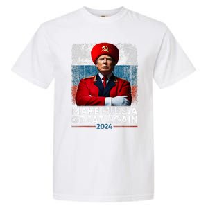 Antitrump 2024 Traitor Trump Make Russia Great Again Garment-Dyed Heavyweight T-Shirt