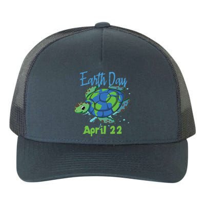 April 22 Water Turtle Sea World Planet Hour Day Earth Gift Yupoong Adult 5-Panel Trucker Hat