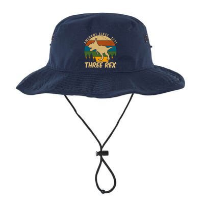Awesome 3rd Birthday Dinosaur Gift Bucket Hat