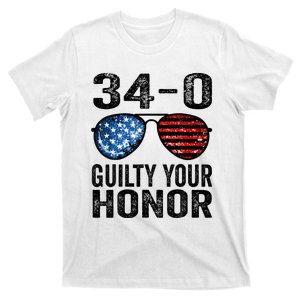 All 34 Felony Counts Anti Trump Political Statement T-Shirt