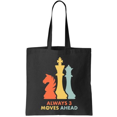 Always 3 Moves Ahead Retro Chess Player Gift Bag
