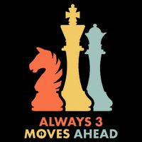 Always 3 Moves Ahead Retro Chess Player Gift Bag