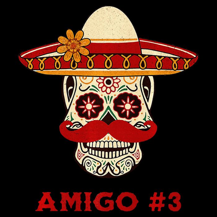 Amigo 3 Matching Three Amigos Cinco De Mayo Sustainable Bucket Hat