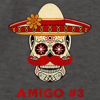 Amigo 3 Matching Three Amigos Cinco De Mayo Vector Backpack