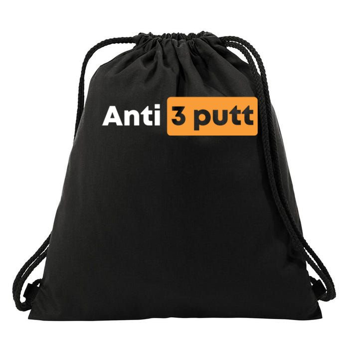 Anti 3 Putt Drawstring Bag