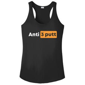 Anti 3 Putt Ladies PosiCharge Competitor Racerback Tank