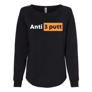 Anti 3 Putt Womens California Wash Sweatshirt