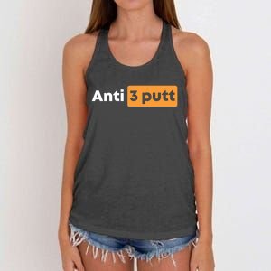 Anti 3 Putt Women's Knotted Racerback Tank