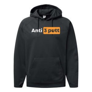 Anti 3 Putt Performance Fleece Hoodie