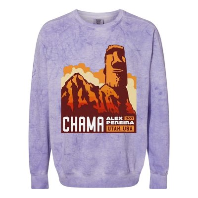 Alex 307 Pereira 307 Stonehead Colorblast Crewneck Sweatshirt