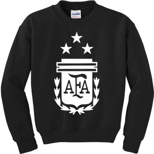 Argentina 3 Stars Argentinian Flag Three Stars Argentina Hoodie Kids Sweatshirt