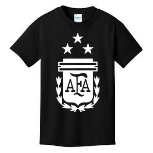 Argentina 3 Stars Argentinian Flag Three Stars Argentina Hoodie Kids T-Shirt