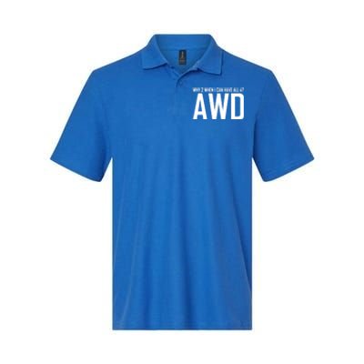 All 4 Awd Design For Allwheel Drive Car Fans Gift Softstyle Adult Sport Polo