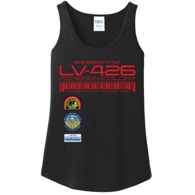 Alien 45th Anniversary Property Of Lv426 Acheron Colony Ladies Essential Tank