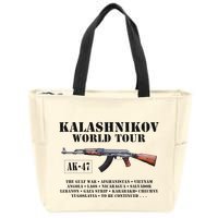 Ak 47 Kalashnikov World Zip Tote Bag