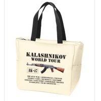 Ak 47 Kalashnikov World Zip Tote Bag