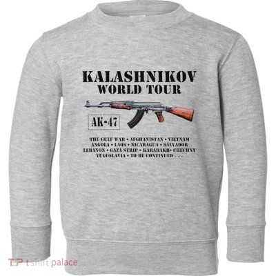 Ak 47 Kalashnikov World Toddler Sweatshirt