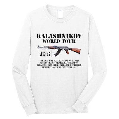 Ak 47 Kalashnikov World Long Sleeve Shirt