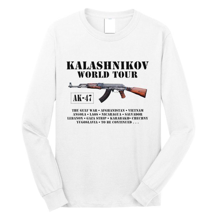 Ak 47 Kalashnikov World Long Sleeve Shirt