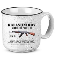 Ak 47 Kalashnikov World 15oz Campfire Ceramic Mug