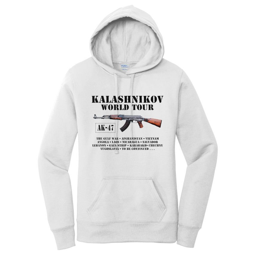 Ak 47 Kalashnikov World Women's Pullover Hoodie