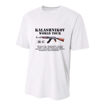Ak 47 Kalashnikov World Youth Performance Sprint T-Shirt